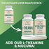 Ashwagandha Capsules, 120 Count (500mg Extract 20:1 Potency, Equivalent to 10,000mg Powder) Adaptogen Stress Relief by Double Wood...