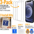 Scooch (5-in-1 iPhone 12 Mini Screen Protector (3-Pack) with Camera Lens Protector (2-Pack) Premium 9H Tempered Glass, Anti-Scratch, Anti-Fingerpr...