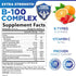 Super B Complex Gummies with Vitamin C & Folic Acid, Extra Strength Vitamin B Gummy Supplement with Niacin, B6, Folic Acid, B12, Biotin, Nature's ...