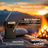 Coby Portable AM/FM Radio, Retro Pocket Radio for Indoor or Outdoor Use, Emergency-Preparedness Essential, 800-Hour Battery, Powerful Speakers, In...