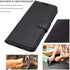 Galaxy J7 Neo/J700/Core/Nxt Case Wallet Black, Samsung Galaxy J7 2015 Leather Case, Slim PU Leather Flip Cover with Card Holder Kickstand Magnetic...