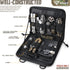 WYNEX Tactical Folding Admin Pouch, Molle Tool Bag of Laser-Cut Design, Utility Organizer EDC Medical Bag Modular Pouches Tactical Attachment Wais...