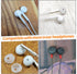 EKIND 4 Pcs Ear Cover Tips Anti-Slip Silicone Soft Replacement Sport Earbud Tips Compatible for iPhone 7 / 6S / 6 Plus / 5S / 5C / 5 Headphones Ea...