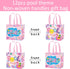 C L cooper life 12pcs Summer Pool Party Gift Treat Bags with Handles Pink Hello Summer Theme Non-Woven Bags for Girls Beach Pool Birthday Party Ha...