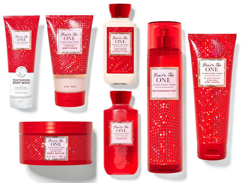 Bath and Body Works Body Care - You're the ONE - 24 Hour Moisture Body Lotion w/Shea Butter + Vitamin E - Full Size 8 fl oz...