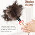 Ostrich Feather Duster Classic 14" Feathers Dusters Natural Fluffy with Wooden Handle and Eco-Friendly Reusable Handheld for Cleaning Supplies Hom...