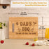 Gifts for Dad Birthday, Birthday Gifts for Dad from Daughter - Unique Engraved Grill Cutting Board - Best Dad Gifts for Fathers Day from Son Kids,...