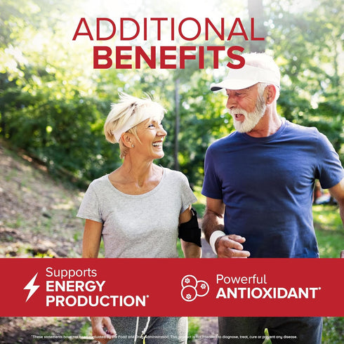 Qunol CoQ10 200mg Softgels, Ultra CoQ10 - Ultra High Absorption Coenzyme Q10 Supplements - Antioxidant Supplement for Vascular and Heart Health & ...