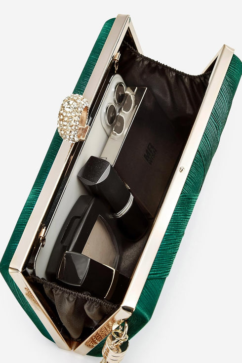 BABEYOND Clutch Purses for Women - Evening Bag Tassel Pendant Clutch for Bride Party Prom Wedding...