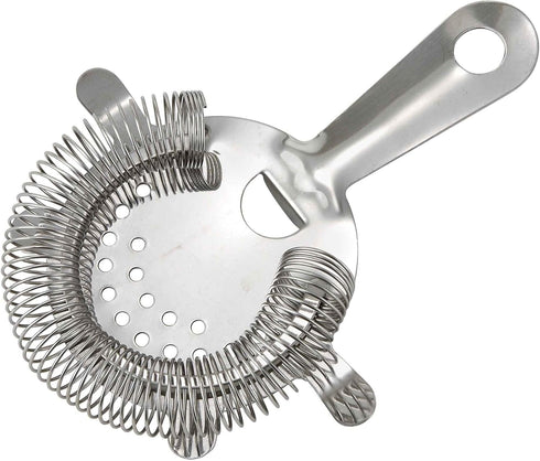 Winco Stainless Steel 4-Prong Bar Strainer...