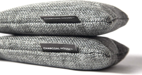 Premium Charcoal Bags (2 x 75g) for Odor Elimination and Fresh Air - Ideal for Home, Closets, Fridge, Car - Odor Absorber, Deodorizer, Air Purifie...