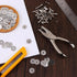 300 Pcs 3/4 Inch Brass Paper Fasteners and 300 Pcs Plated Brass Washers with Hole Punc Round Pastel Paper Brads Silver Metal Brad Split Pins for S...