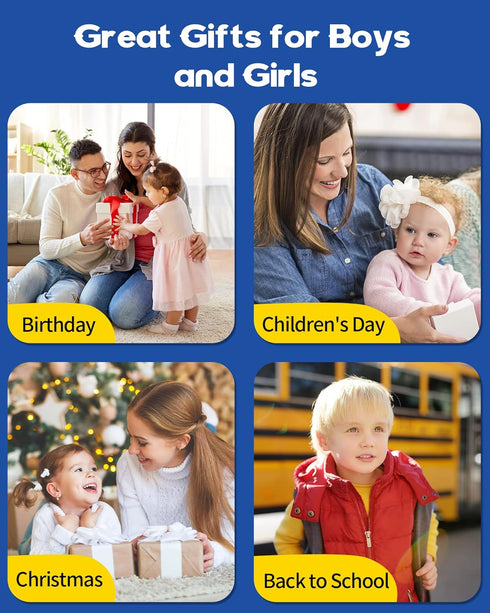 Toddler Toys for Boys 2-5 Years Old Gifts, Speech Autism Therapy Toys, Talking Flash Cards with 448 Sight Words, Learning Educational Montessori S...