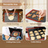 Professional Silicone Bread Baking Mat Non Stick Oven Liner Perforated Steaming Mesh For Half Sheet Size(11-4/5" x 15-3/4")...