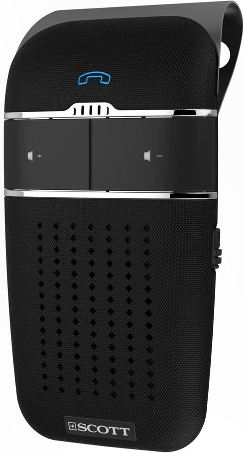 Emerson Radio HH Scott Bluetooth Hands-Free Car Speakerphone, Magnetic Phone Mount, S100103, Black...