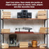 Yookeer 2 Pcs Wood Knife Display Stand Blade Knife Collection Display Stand Holder Wood Fixed Knife Stand for Home Kitchen Rustic Decor Collection...