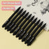 Mr. Pen- Retractable Gel Pens, 10 Pack, Black Ink Gel Pens, Black Barrels, Fast Dry, Gel Pens Fine Point 0.5 mm, Retractable Pens, Cute Pens, Gel ...