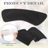 Hotop 6 Pairs Heel Cushion Pads for Women Adhesive Heel Grips Stickers Liner Inserts Ankle Protector for Loose Shoes Back(Black, White)...
