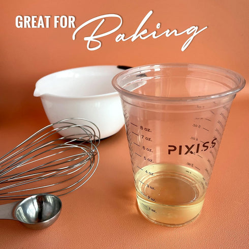 Disposable Epoxy Resin Mixing Cups with Measurements (20-Pack) Pixiss Mixing Cups for Epoxy Resin, Epoxy Mixing Containers, Epoxy Cups For Epoxy M...
