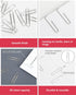 Jumbo Paper Clips Smooth, 300 Large Paperclips (3 Boxes of 100 Each), Paperclips for Office School & Personal Use, Daily DIY, 2" Silver Paper Clip...