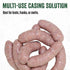 LEM Products Pre-Tubed Natural Hog Casings, 32-35mm, Edible Sausage Casings, Stuffs Approximately 50 Pounds, Great for Sausage Links, Franks, Mett...