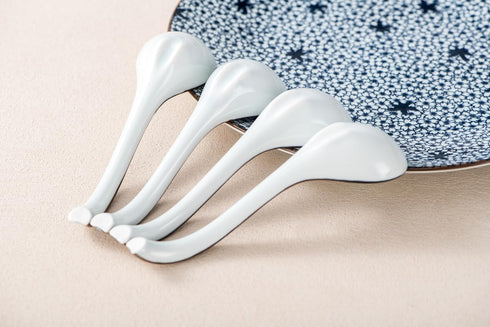 Soup Spoons Asian Soup Spoon ceramic Pho Spoons Chinese Soup spoons dumpling Japanese Soup Spoons Vietnamese Gifts set Asian Spoons Soup Ramen Kor...