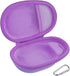 co2CREA Hard Carrying Case Replacement for JBL Clip 5 Waterproof Portable Wireless Portable Mini Bluetooth Speaker (Purple Case)...