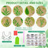 8 Pcs Leaves Diamond Painting Coasters Kit,Acrylic Diamond Art Coasters with Holder,DIY Green Leave Diamond Painting Coasters for Adults Beginners...