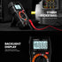 KAIWEETS Digital Multimeter 4000 Counts, Voltage Tester with Accurate Ohm Volt Amp Readings, DC/AC Voltmeter Clearly Measures Resistance Continuit...