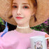 GUOXIAOMEI Sweet Handmade Colorful Daisy Flower Sunflower Pendant Clavicular Chain Adjustable Choker Necklace Friendship Elegant Jewelry for Women...