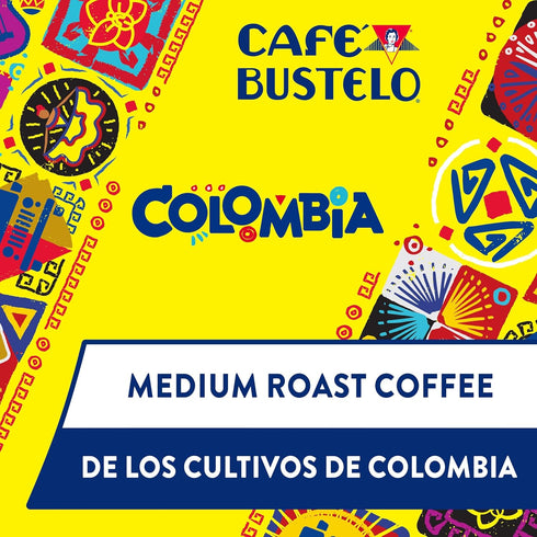 Café Bustelo Colombian Blend Coffee, 12 Keurig K-Cup Pods...