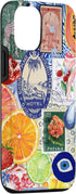 iPhone 12/12 Pro Fruity European Summer Collage Scrapbook Moodboard Coquette Case...