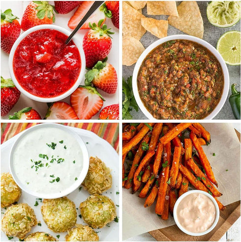 UIBFCWN 3 Oz Ceramic Dipping Bowls, Soy Sauce Dish & Bowl, Small Dipping Sauce Bowls, Flat Cat Dish, Mini Appetizer Plates for Side Dishes, Condim...