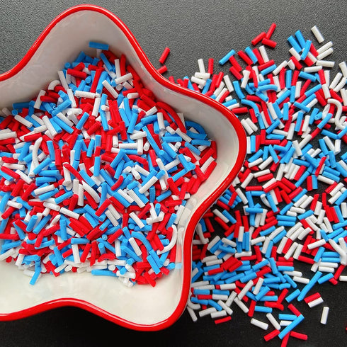 EHOPE 50g Fake Sprinkles Resin Sprinkles Fake Candy Sprinkles Clay Sprinkles Polymer Sprinkles Polymer Clay Slices for Nail Art DIY Crafts Cake Ph...