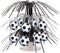 Beistle Soccer Ball Cascade Centerpiece, Futbol Sports Themed Party Tabletop Decorations, Game Day Table Supplies for Celebrations, Team Events, 7...
