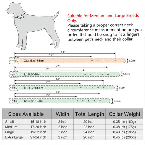 Berry Pet Rhinestones Dog Collars - 2" Width with 5 Rows Full Sparkly Crystal Diamonds Studded PU Leather - 2 Inch Wide -Beautiful Bling Pet Appea...