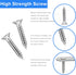40 Pcs Stainless Straight Bracket (1.57*0.63 inch) Flat Straight Braces, Metal Fixed Connecting Plate, Can be Used to Repair Furniture, Bookcase, ...