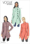 Vogue Patterns Seamed and Collared Jacket Sewing Pattern for Women, Sizes 14-22...