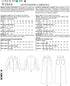 Vogue V1644E5 Women's Fitted Collared Jacket and Flared Pants Sewing Patterns by Kathryn Brenne, Sizes 14-22...
