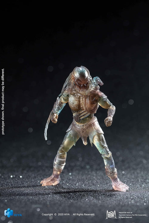 Hiya Toys Exquisite Mini Series 1/18 Scale 5 Inch Predators Active Camouflage Berserker Action Figure...