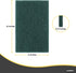 Scouring Pad Non-Scratching Scrubber Non-Scratch Cleaning Scrub Pads Heavy Duty Scouring Pad Reusable Kitchen Scrubbing Pad Pack of 15 Green, by S...