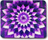Computer Mouse Pad with Stitched Edge Comfortable Mouse Pads with Non-Slip Rubber Base, Purple, 8x10 inch...