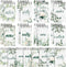 24 Pack Greenery Eucalyptus Spiral Notebook Mini Aesthetic Spiral Notebook Cute Eucalyptus Flower Baby Shower Party Favors Journal Small Memo Note...