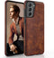 LOHASIC for Galaxy S21 Case 5G, Premium Leather Luxury PU Non-Slip Grip Rugged Bumper Shockproof Full Body Protective Cover Men Women Phone Cases ...