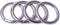 8pcs Silver Spring O Rings,Round Carabiner Snap Clip Trigger Spring Keyring Buckle,O Ring for Bags,Purses BBC3 (1 1/4''(3.2cm), Silver)…...