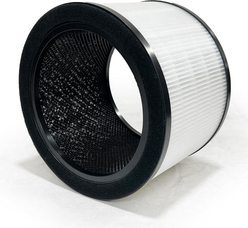 Nispira H7121101 3-In-1 True HEPA Filter Replacement Compatible with Govee Air Purifier H7121 | Removes Smoke, Chemical VOCs, Odor | 1 Pack...