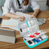 Canboc Diabetic Supplies Travel Case, Carrying Bag for Glucose Meter, Insulin Pens, Blood Sugar Test Strips, Lancets, Syringe, Medication, Alcohol...