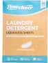 Laundry Detergent Sheets, Powerful with Bio-enzymes and Plant-Based, 30 detergent sheets-60 Loads, No Plastic Jug - Fragrance-Free, Eco-friendly, ...