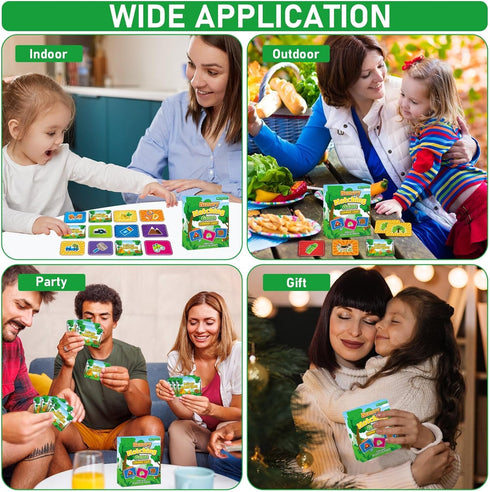 gisgfim 50 Pairs Memory Matching Game for Kids Summer Camp Concentration Games for Preschool Educational Ages 4-8 A Fun & Fast Camp Theme Memory M...