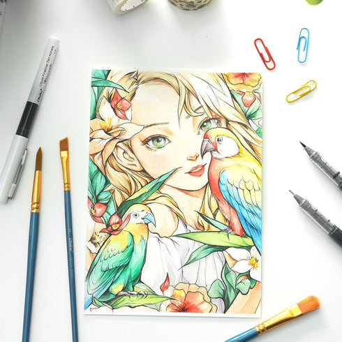 Ohuhu Liquid Fineliner Drawing Pens: 9 Sizes Liquid Fineliner Pens Pigment Black Ink Micro Pens Assorted Point Sizes Smooth Writing for Drawing Sk...